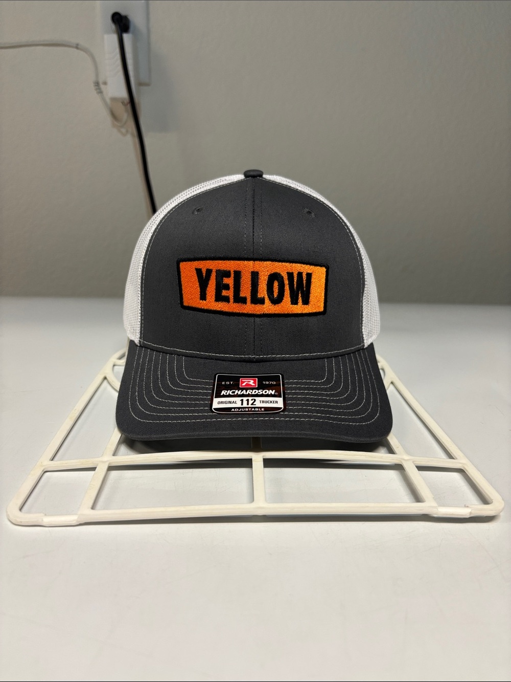 Yellow Corporation YRC Freight Yellow Worldwide Richardson 112 Trucker Hat 2023